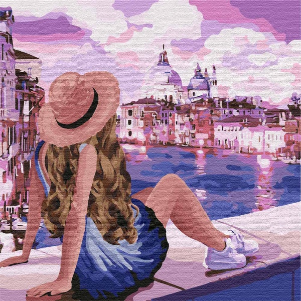 Картина за номерами Рожеві мрії 3 Ідейка 