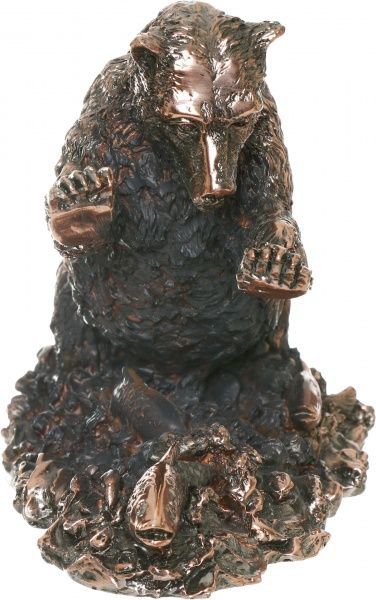 Статуэтка Медведь, который ловит рыбу E431