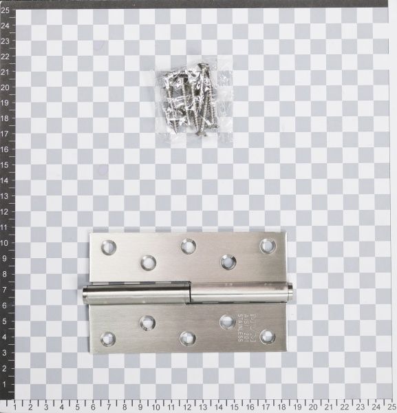 Петля съемная MVM SS-120L SS 125x75x2,5 мм нержавеющая сталь левая 1 шт