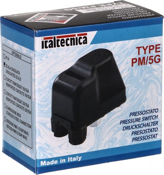 Реле тиску Italtecnica 1/4