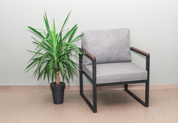 Кресло Софора серый 