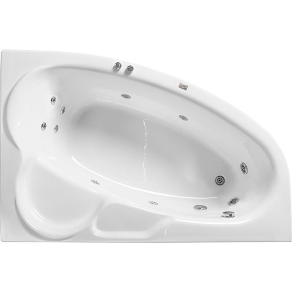 Ванна гідромасажна EGO Nicole 170x110 правобічна (6 компл.) 70410091