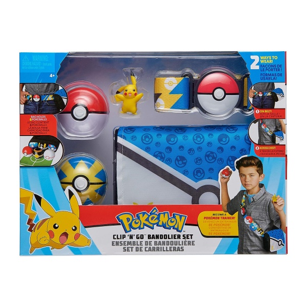 Игровой набор Pokemon Снаряжение тренера Пикачу PKW3156 