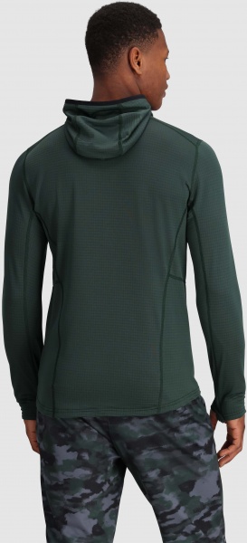 Джемпер Outdoor Research MEN'S VIGOR GRID FLEECE FULL ZIP HOODIE 300503-2445 р.S зелений