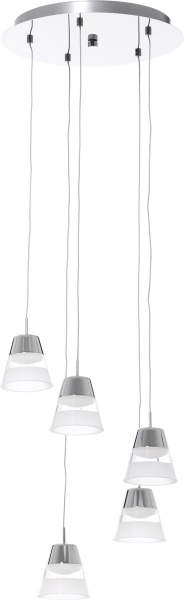 Підвіс Eglo Pancento 5 5x6.1 Вт хром 