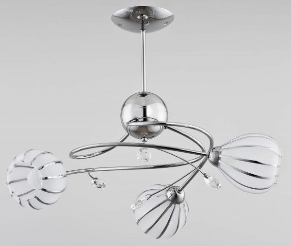 Люстра потолочная ALFA Miriam 21183 3x40 Вт E14 хром 