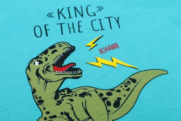 Костюм GABBI KS-20-13-2 Технозавр р.98 ментоловий 