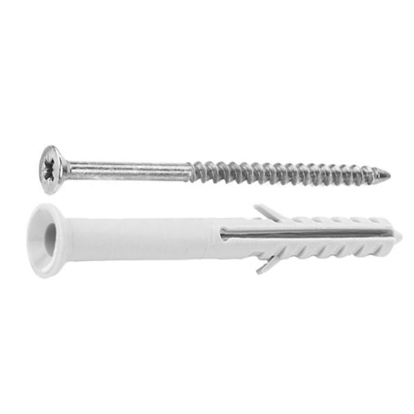 Дюбель ударный 8x100 мм 50 шт. с ударным шурупом нейлон Expert Fix