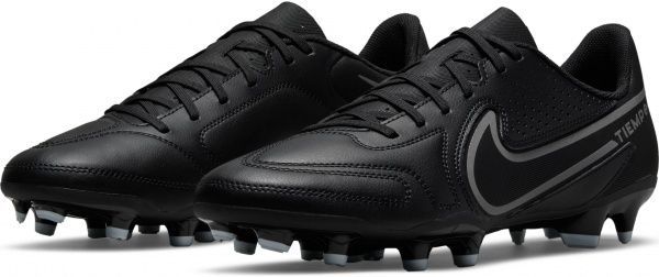 Бутсы Nike Tiempo Legend 9 Club FG/MG DA1176-004 р. US 8 черный
