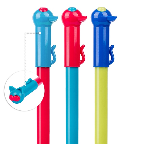 Ручка кулькова YES Cool Cat 0,7 мм синя 412069 