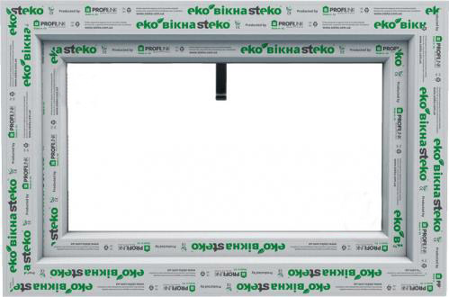 Окно откидное Steko S400 58 750x500 мм верхнее 