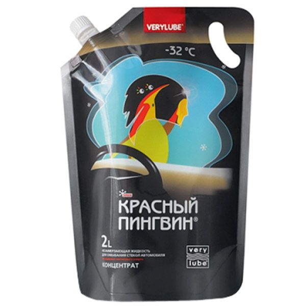 Омивач скла Червоний пінгвін -32 С 2 л