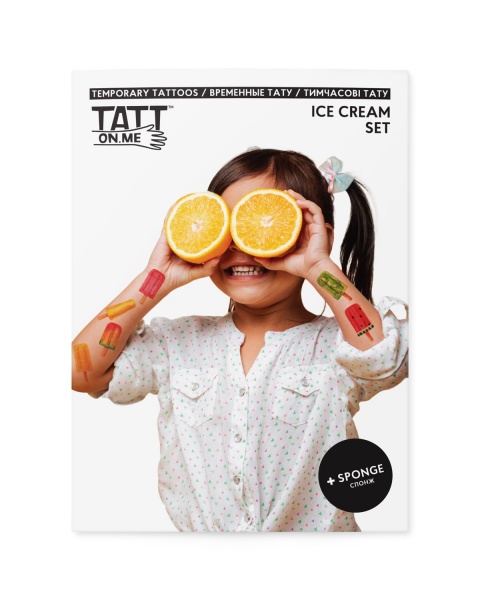 Тату временное TATTon.me Ice Cream Set