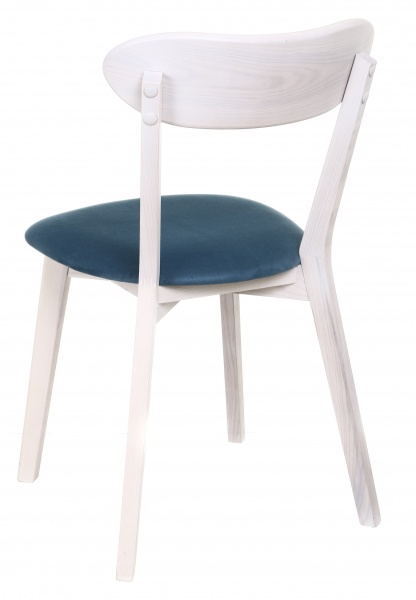 Стілець обідній Іску Н 820x440x520 мм сірий / білий