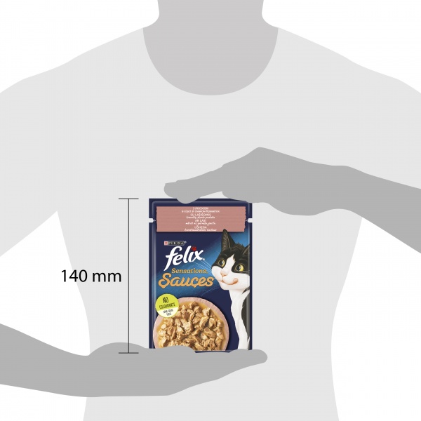 Консерва для котів Felix Sensations Sauces 85 г