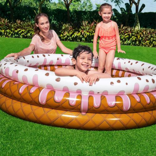 Бассейн надувной Bestway BW 51144 Мороженое с фруктами 160 см