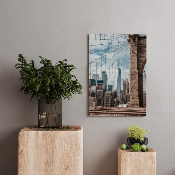 Картина на холсте Бруклинский мост 50x70 см WS Holst 14082219,2 