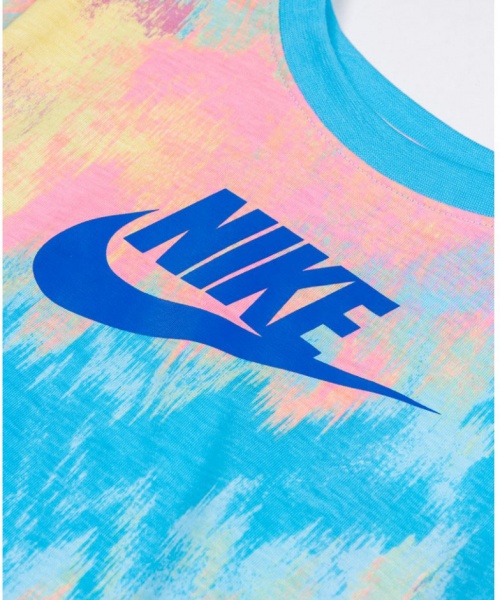 Комплект дитячого одягу Nike BOXY TEE & BIKE SHORT SET 36K457-F85 різнокольоровий