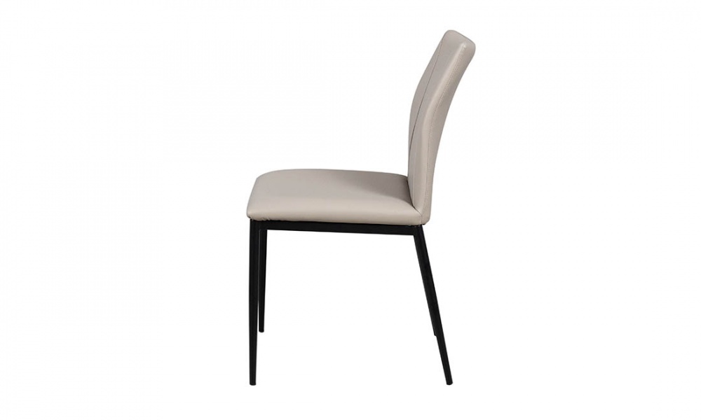 Стілець Слім 440х570х865 мм бежевий / чорний