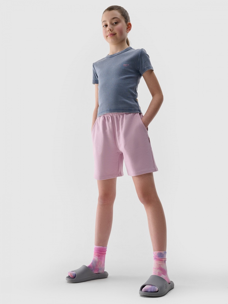 Шорти 4F SHORTS CAS F483 4FJWSS25TSHOF483-52S р. 158 рожевий