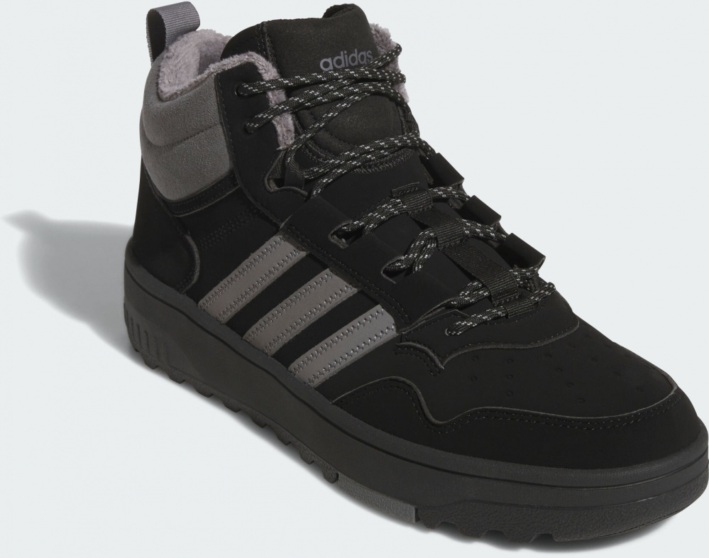 Черевики Adidas Hoops 4.0 Mid Winte JQ5361 р.44 чорний