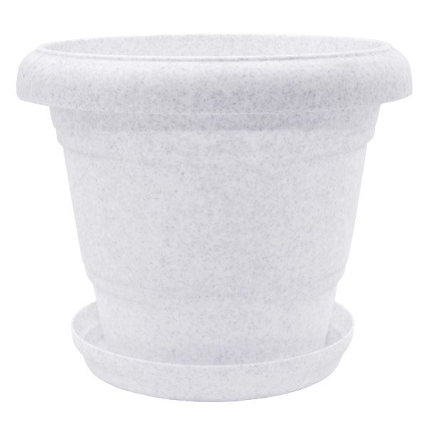 Горщик квітковий Алеана Лілія з підставкою 15.3x12.4 см колір в асортименті