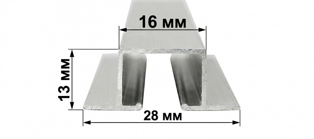 Карниз Karniz plus SE-1 одинарный 250 см графит 1 шт.