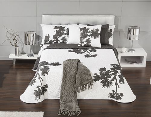 Покрывало Atica 235x270 см Manterol серый 