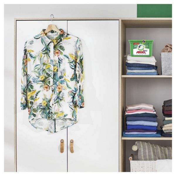 Капсулы для машинной стирки Ariel Pods Все-в-1 Горный родник 45 шт.