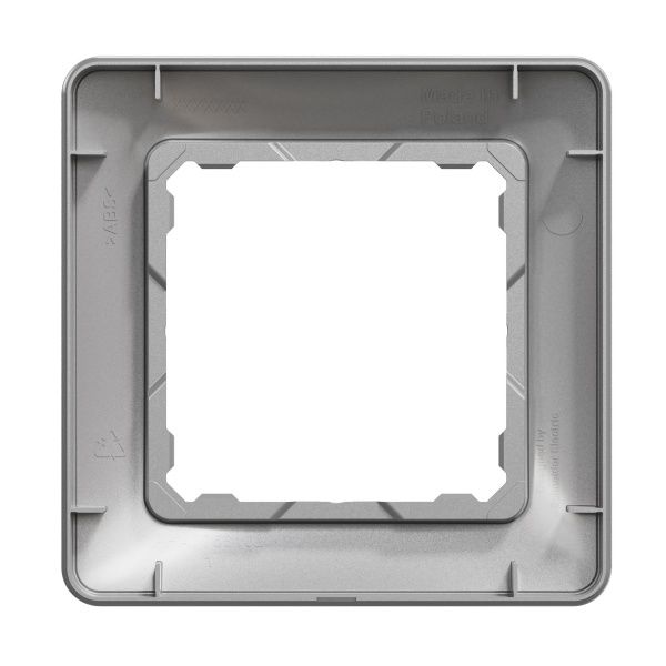 Рамка одномісна Schneider Electric Sedna Design універсальна алюміній SDD313801