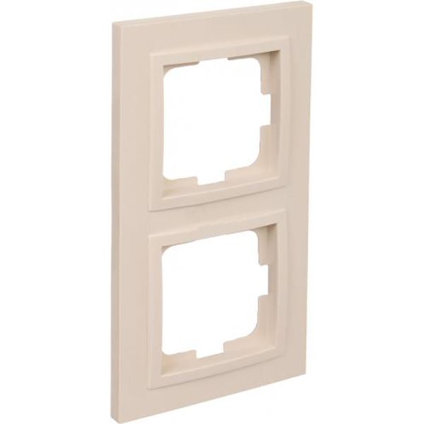 Рамка двомісна Mono Despina універсальна кремовий 102-170000-161