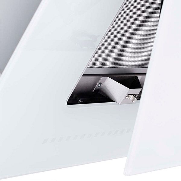 Вытяжка Pyramida HEF 30 (D-600) White