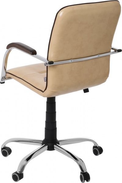 Кресло AMF Art Metal Furniture Самба-RC орех мадрас бежевый 