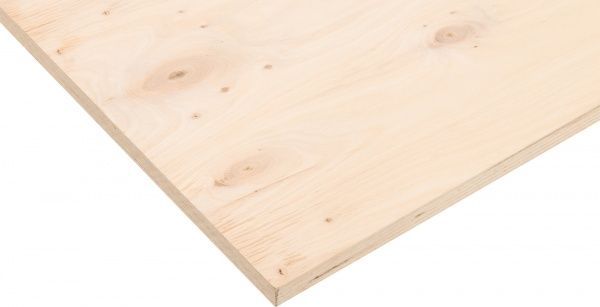 Фанера шлифованная 1250x2500x12 мм, сорт 3/4