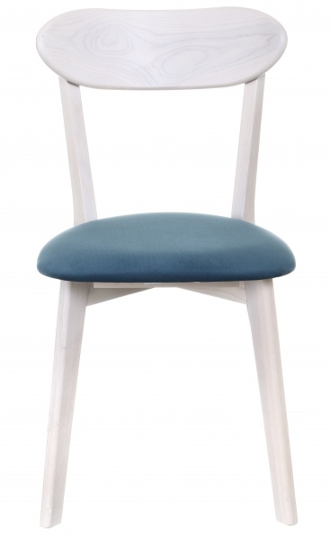 Стілець обідній Іску Н 820x440x520 мм сірий / білий