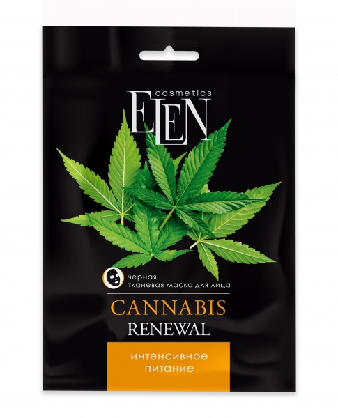 Маска для лица Elen cosmetics Cannabis Renewal 25 г