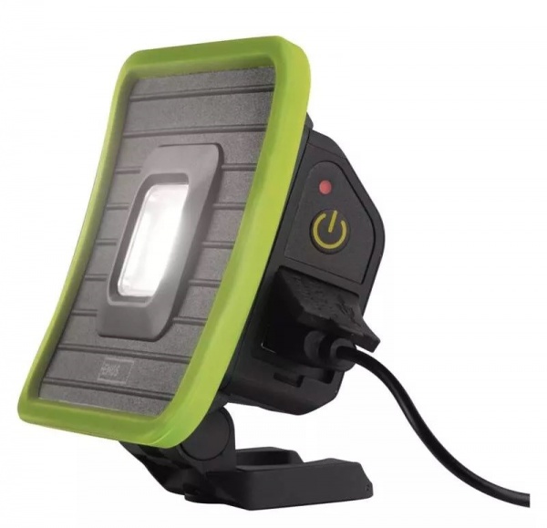 Фонарь прожекторный Emos P4539 LED 1000Lm Li-Ion черно-зеленый