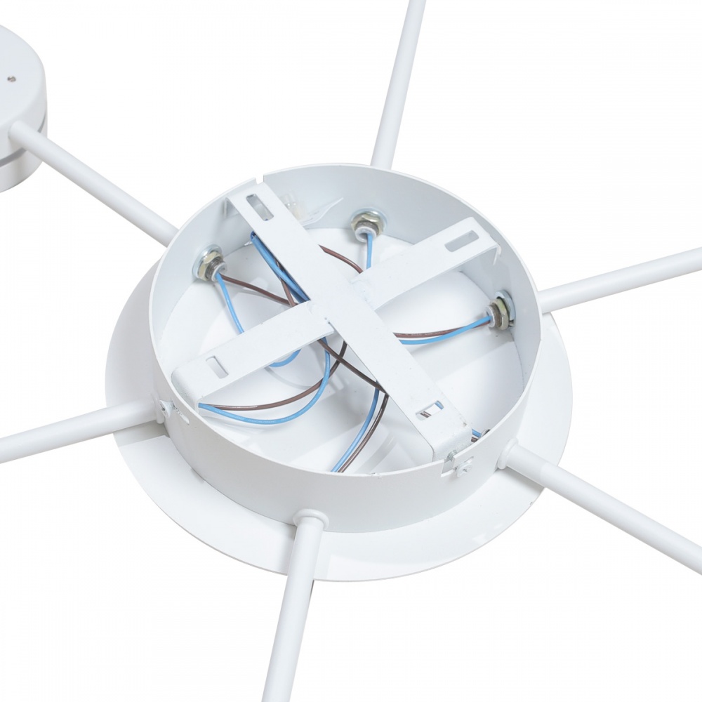 Люстра стельова Светкомплект G NURE 6xGX53 білий