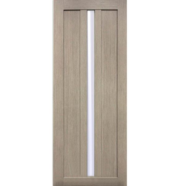 Дверне полотно ОМиС Ріміні 80 см сосна мадейра зі склом