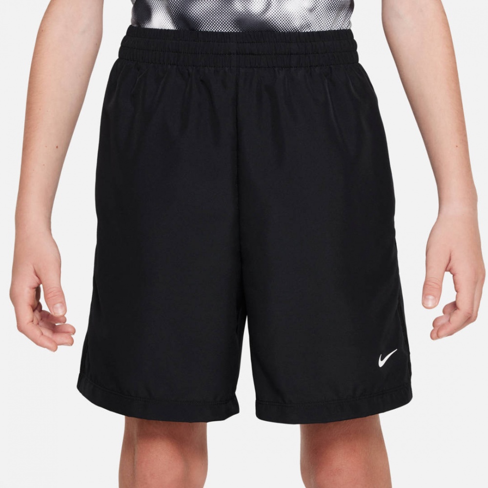 Шорти Nike B NK DF MULTI WVN SHORT DX5382-010 р. S чорний