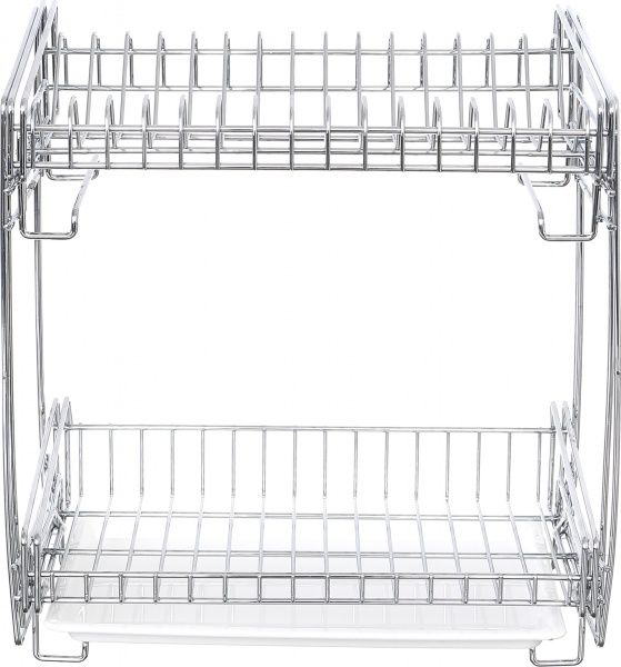 Сушка 2-уровневая с поддонами SU 28 хром DC