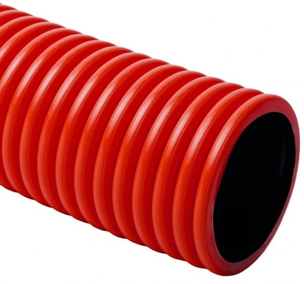 Труба гофрированная MONOIZOL для водоснабжения красная 24/28 мм