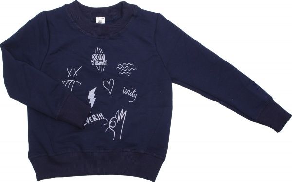 Світшот Luna Kids 7 р.104 темно-синій 