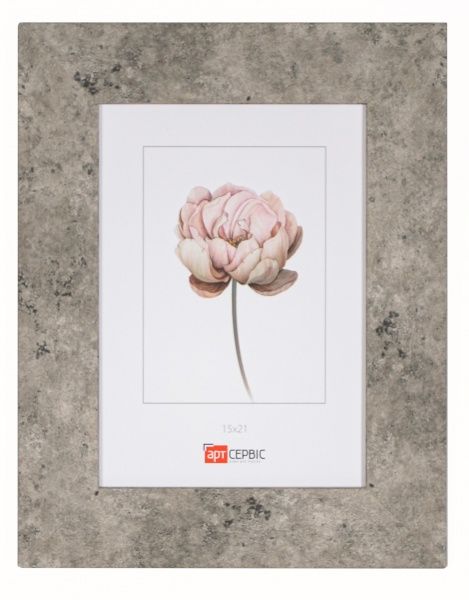 Рамка для фото Арт-Сервіс ЭА-01717 15x21 см гранітний сірий 