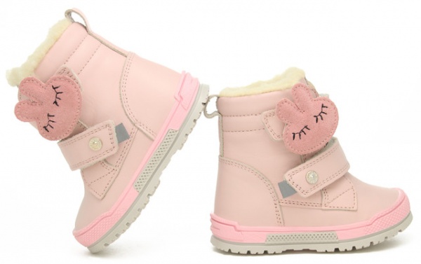 Черевики для дівчаток BARTEK 021469-010 II р.24 рожевий 