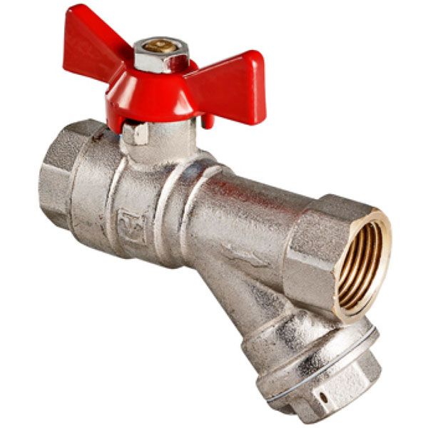 Кран шаровой Valtec с фильтром ВВ 1/2