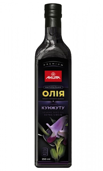 Масло кунжутное Akura 250 мл 