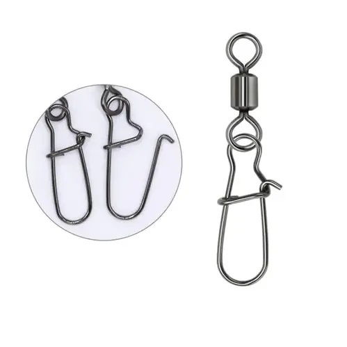 Вертлюг с застежкой Кардинал 6 кг 10 шт. №12