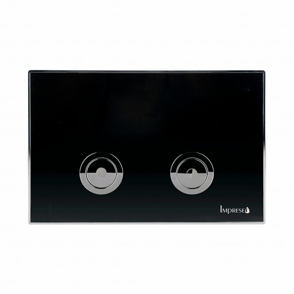 Комплект інсталяції Imprese 4 в1, пневматична, клавіша чорна