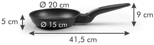 Сковорода SmartCLICK 20 cм 605020 Tescoma